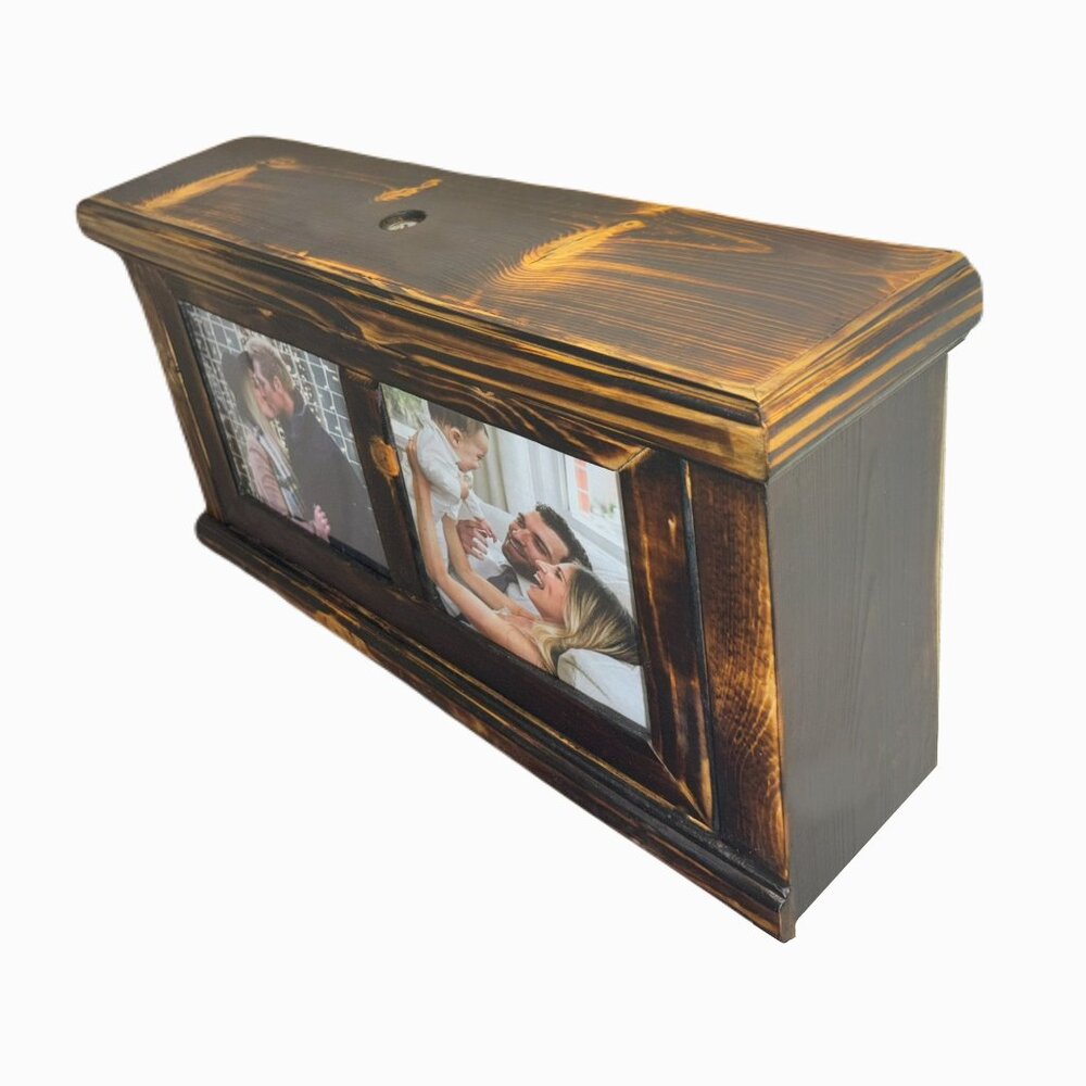 Double Picture Frame With Lock - Picture 3 of 13